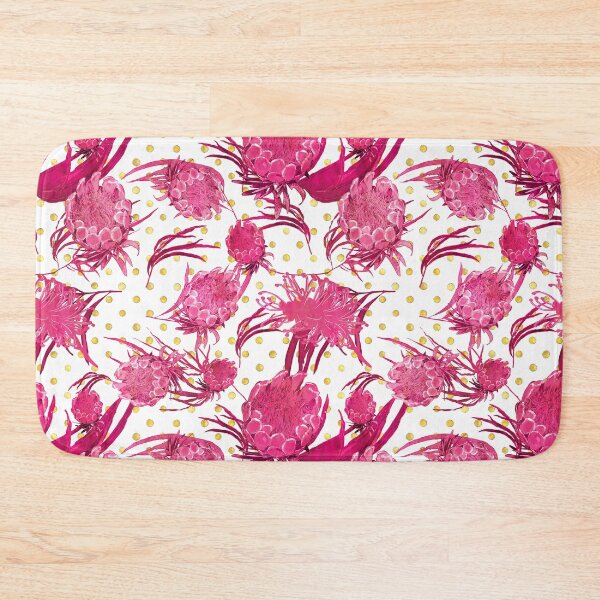 Item preview, Pink and Gold Australian Native Flowers designed and sold by Annalee Beer.