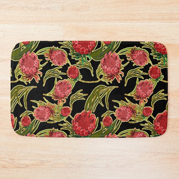 Item preview, Beautiful Australian Native Flowers - King Protea and Grevillea designed and sold by Annalee Beer.