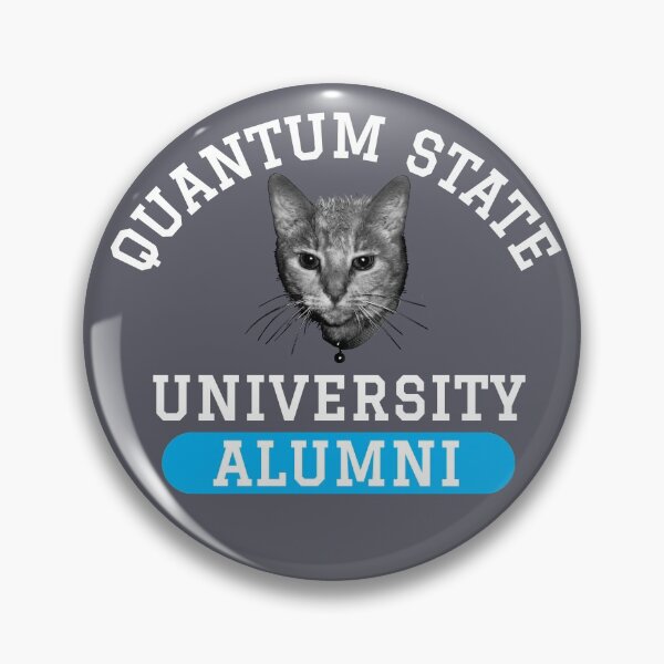 Item preview, Quantum State Alumni Schrodinger's Cat Funny Science designed and sold by ScienceIsFun.