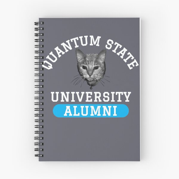 Item preview, Quantum State Alumni Schrodinger's Cat Funny Science designed and sold by ScienceIsFun.
