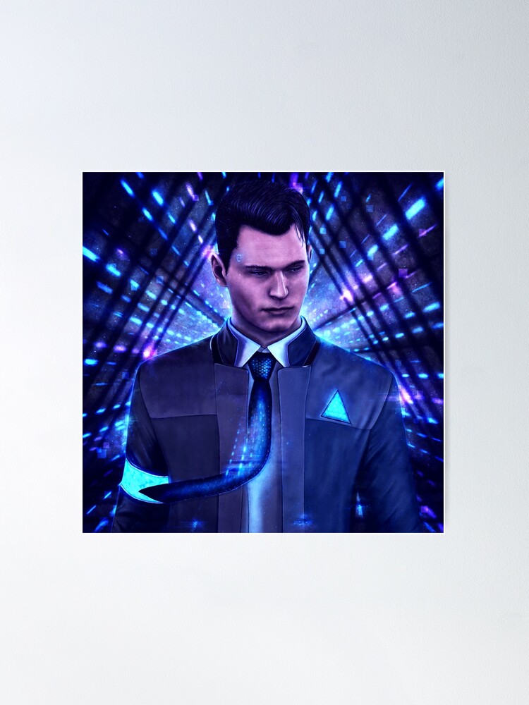 Connor Detroit become human  Poster for Sale by Limaqq