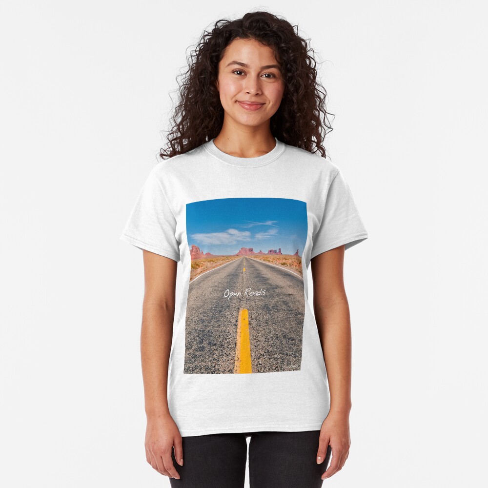 Where we're going, We don't need roads! Classic T-Shirt
