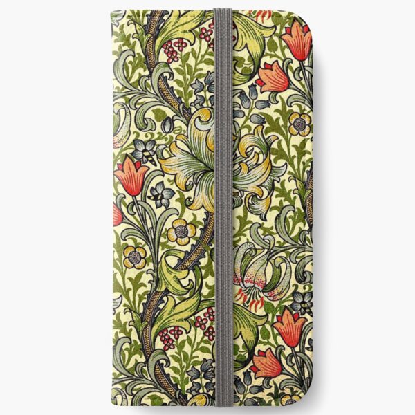 William Morris Golden Lily iPhone Wallet