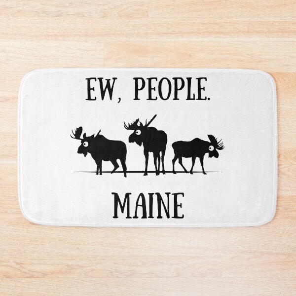 Item preview, Maine Moose Shirt Gift for Introverts Ew People designed and sold by mudrockdesign.
