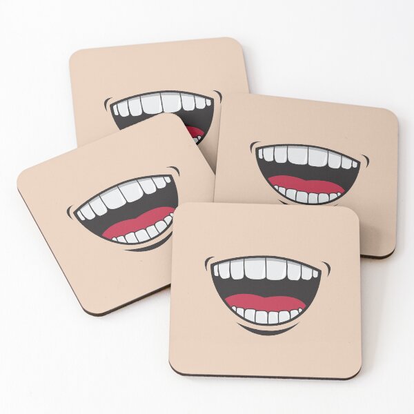 Item preview, Happy AH Big Open Mouth - Pale Skin Complexion (Other complexions available!) designed and sold by teeworthy.