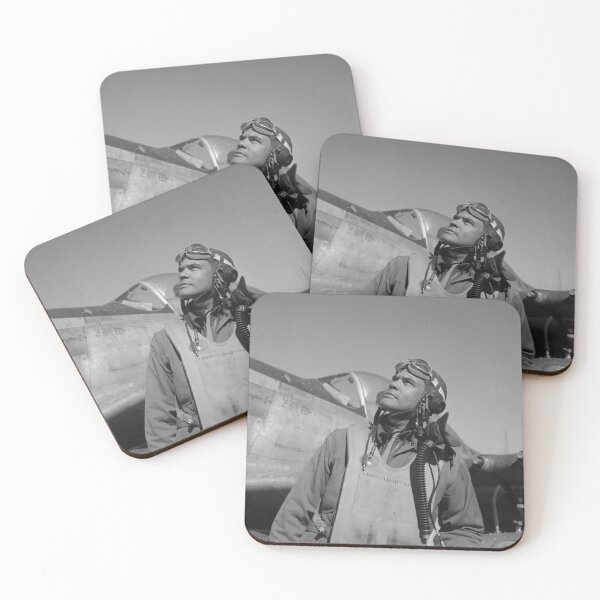 Item preview, Benjamin Davis Jr. - Looking Toward The Sky - WW2 designed and sold by warishellstore.
