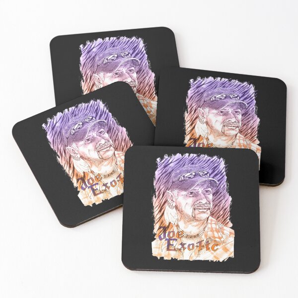 Item preview, Rey Tigre Joe Exotic ilustración  designed and sold by CecyLL.