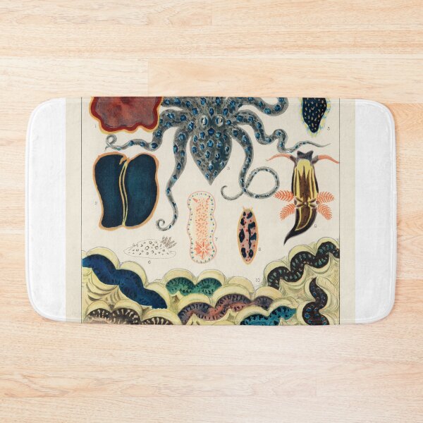 Item preview, Under the Sea Great Barrier Reef Octopus and Clams designed and sold by upoutandaway.