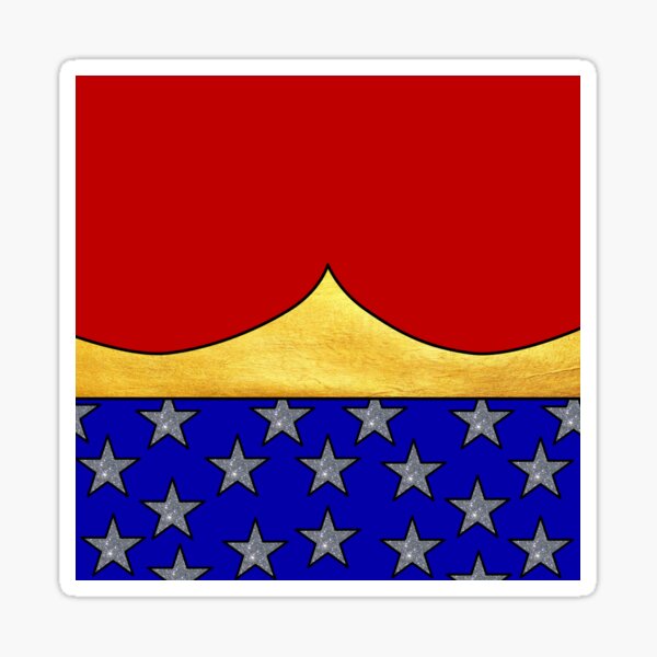American Super Hero Sticker