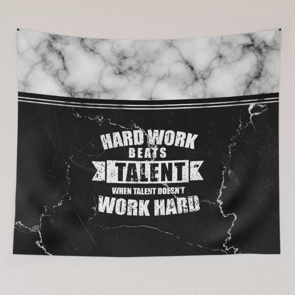 Artikelvorschau, Harte Arbeit schlägt Talent Marble Texture entworfen und verkauft von KA DESIGNS.