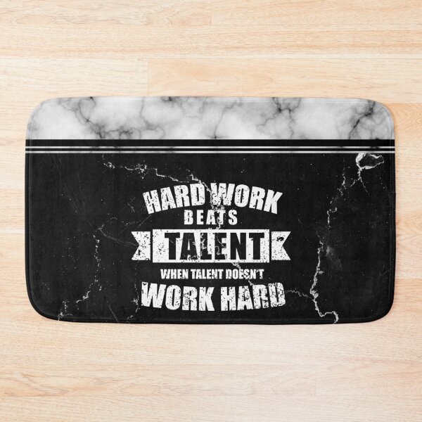 Artikelvorschau, Harte Arbeit schlägt Talent Marble Texture entworfen und verkauft von KA DESIGNS.