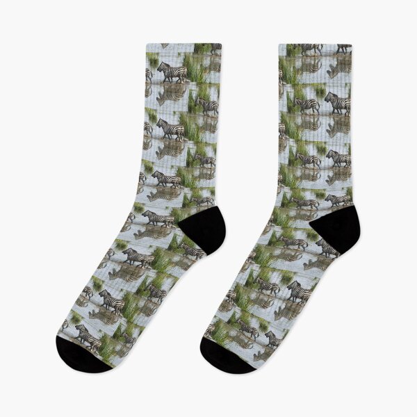 Item preview, Follow the Leader, Zebra, Amboseli designed and sold by Carole-Anne.