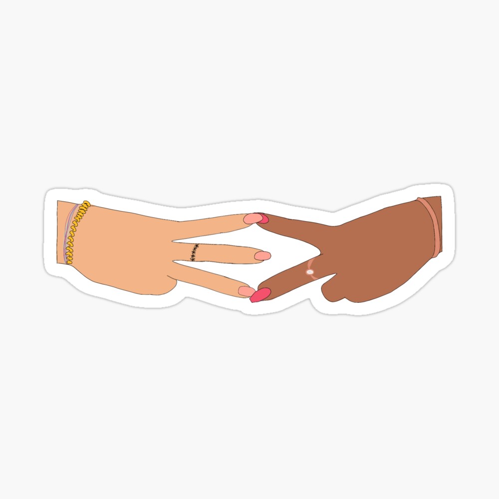 sigma alpha omega hand sign Sticker