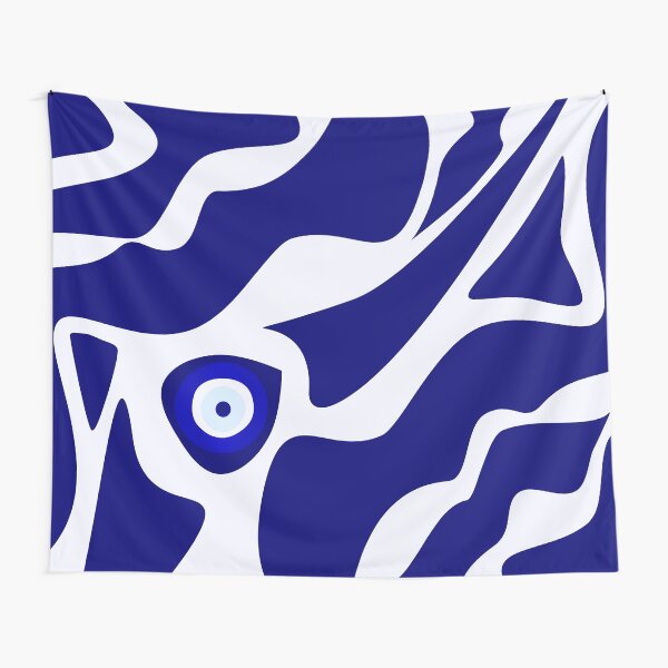 Evil Eye Lava Print Tela decorativa