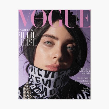 Vogue Billie Art Board Print