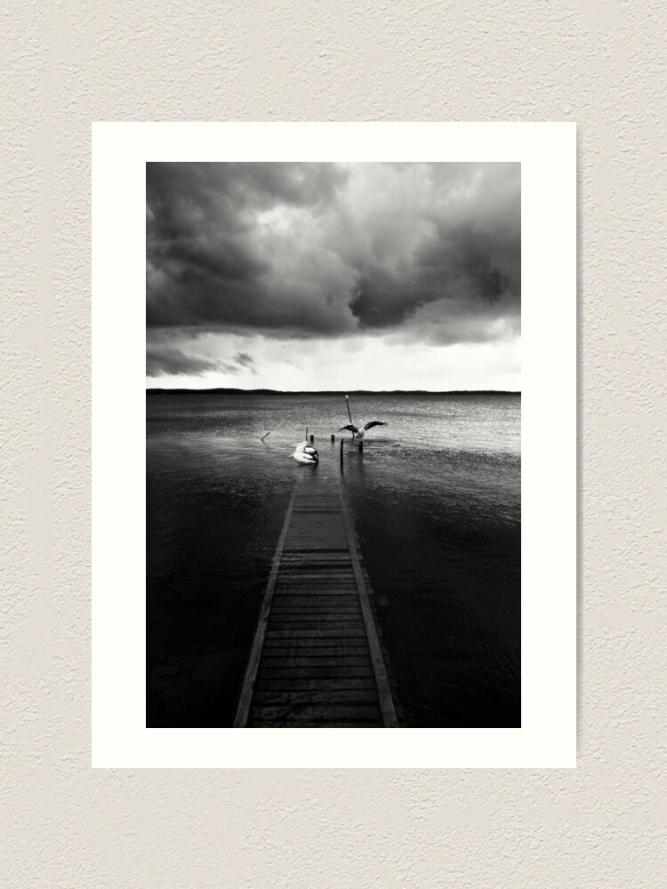 Alternate view of Time and Tide - Gippsland Victoria Art Print
