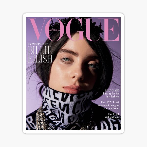 Vogue Billie Sticker