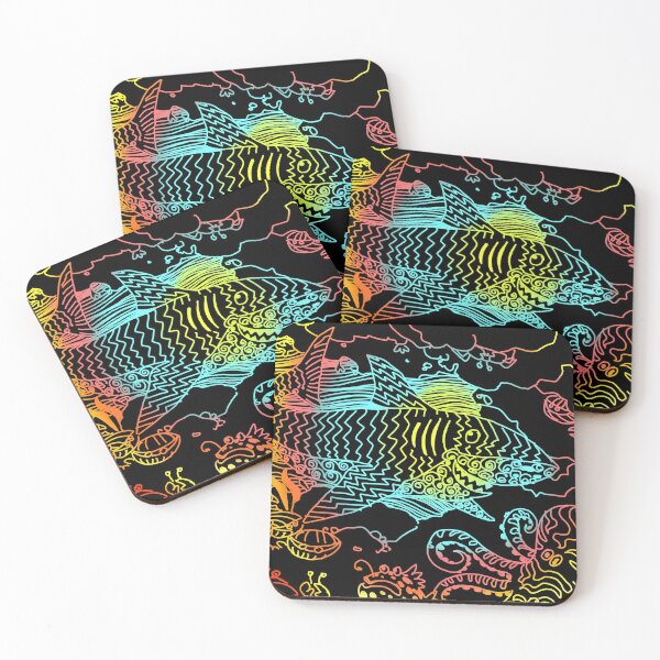 Item preview, Manō on da reef designed and sold by devinoishi.