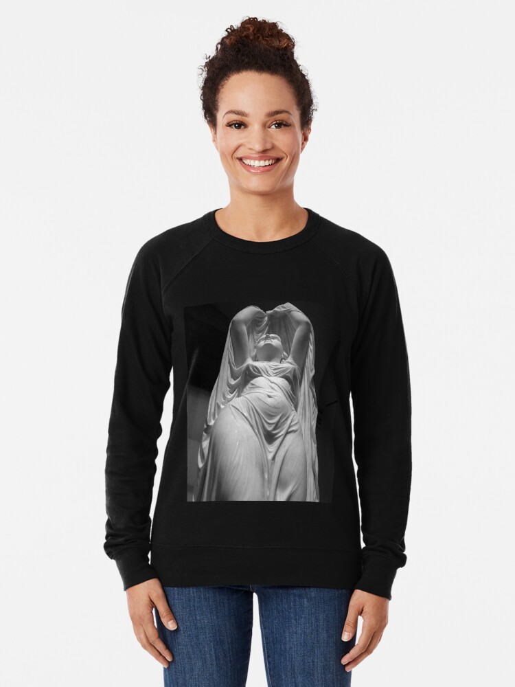 Alternate view of Undine Rising from the Waters. Chauncey Bradley Ives Lightweight Sweatshirt