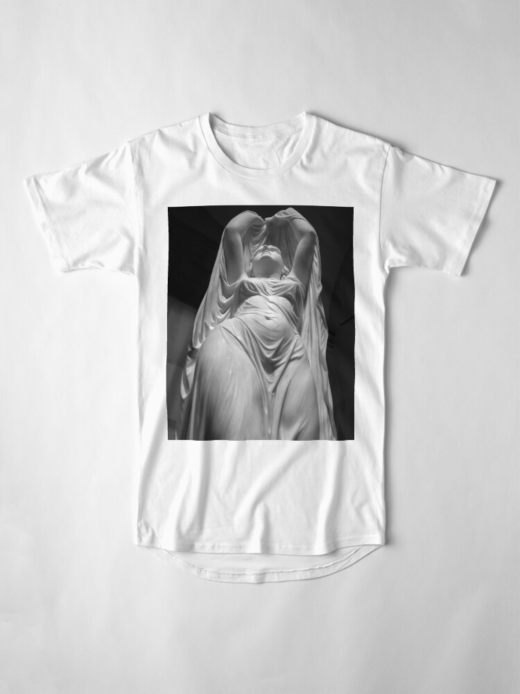 Alternate view of Undine Rising from the Waters. Chauncey Bradley Ives Long T-Shirt