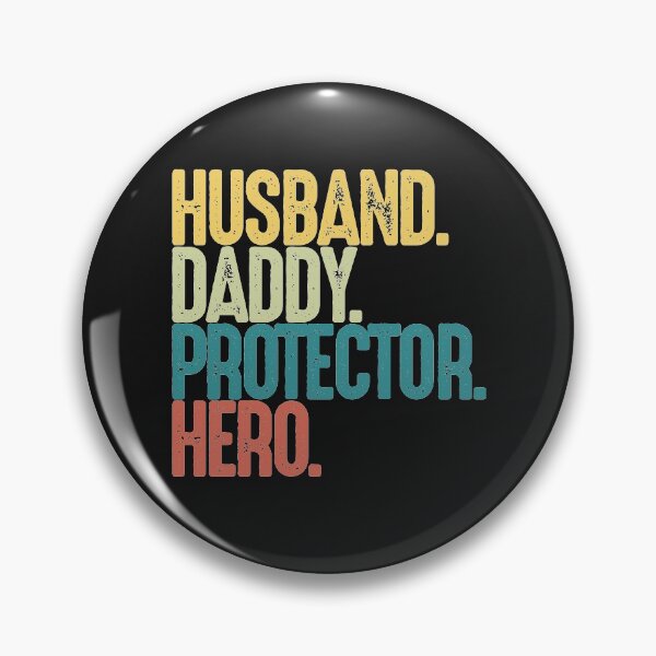 Item preview, Husband Daddy Protector Hero Vintage Fathers Day Gift with Funny Phrases  designed and sold by alenaz.