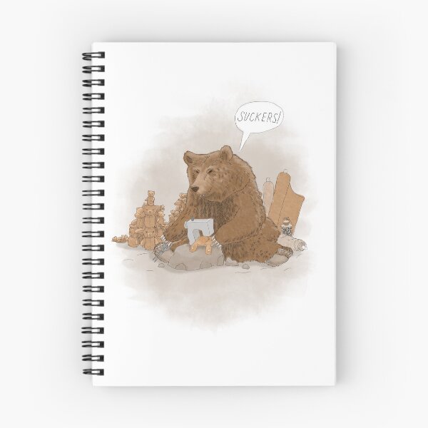 Item preview,  preparándote para sus sabrosas caminatas por el bosque ... designed and sold by Shiloh Longbottom.