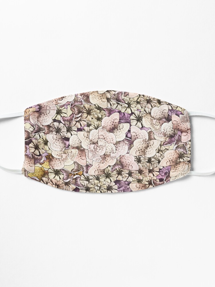 Alternate view of Flowers of Cream and Plum Mask