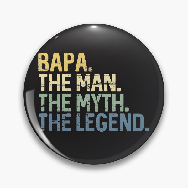 Item preview, Bapa The Man The Myth The Legend Vintage Funny Gift Fathers Day designed and sold by alenaz.