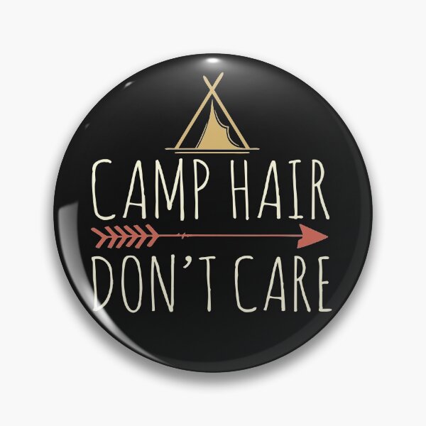 Item preview, Camp Hair Don't Care Funny Camping Life Quote Arrow Vintage Graphic  designed and sold by alenaz.