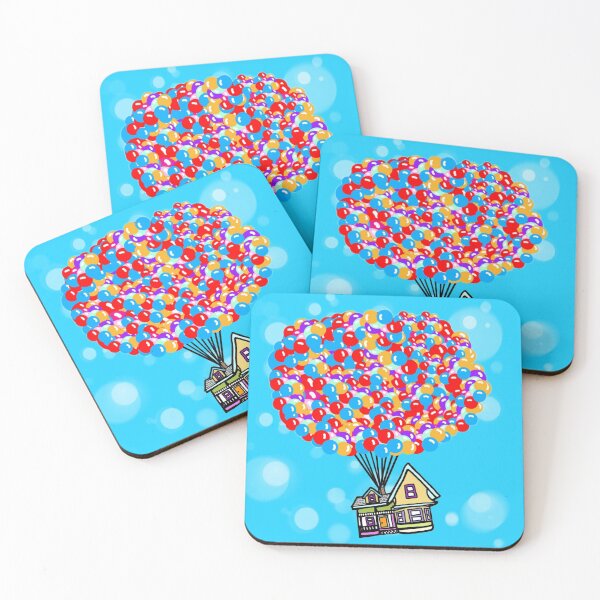 Item preview, House of Balloons flying up up and away into the sky designed and sold by TheDoodleFairy.