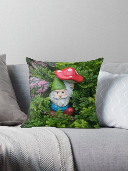 Item preview, Sweet Garden Gnome and Mushroom  designed and sold by aprilbernphoto.