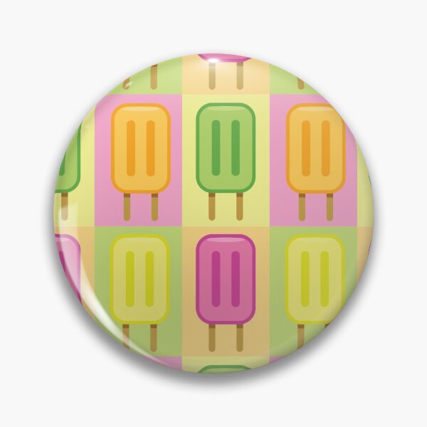 Item preview, Cute Summer Pop Art Popsicles Pattern designed and sold by magentasponge.