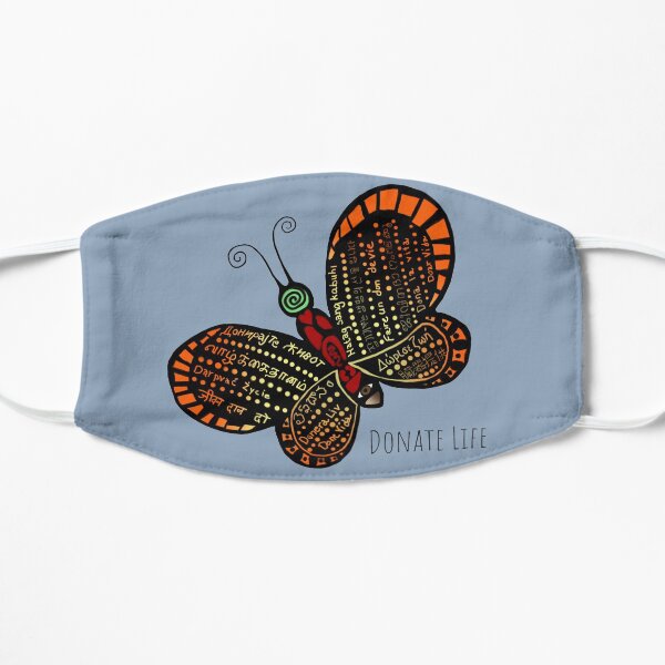 Donate Life Butterfly 1 Mask