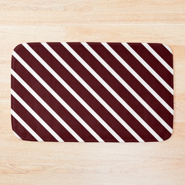 Item preview, Black Cherry Diagonal Stripes designed and sold by Moonshine Paradise.