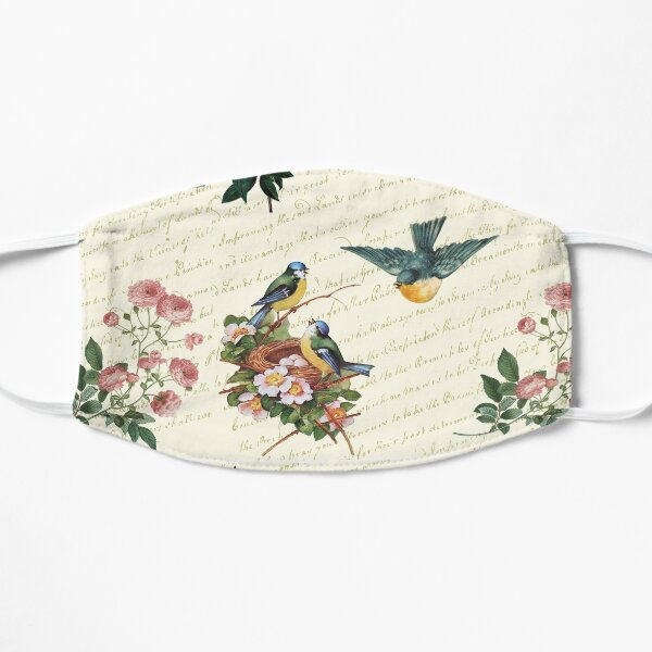 Birds and Flowers Mask