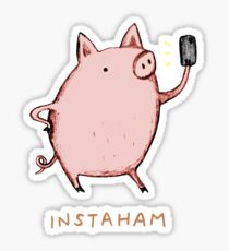 Instaham Sticker