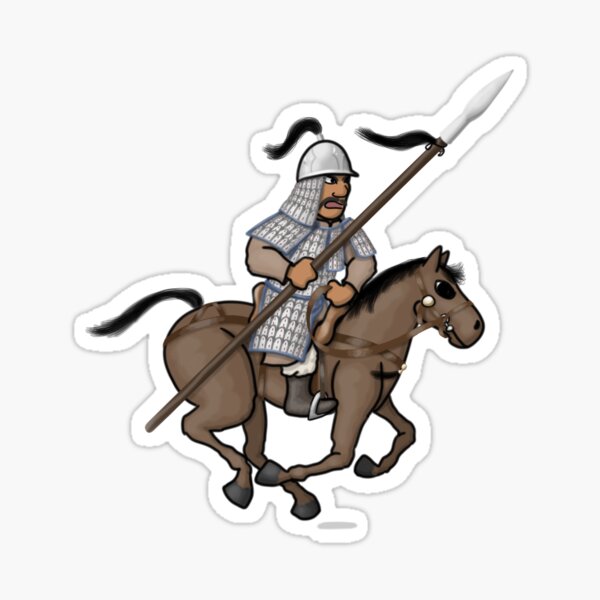 Aperçu de l'œuvre Guerrier mongol créée et vendue par foojer.