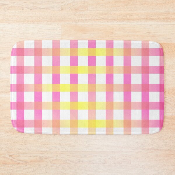 Item preview, Plaid Pattern in Pink Lemonade designed and sold by magentasponge.