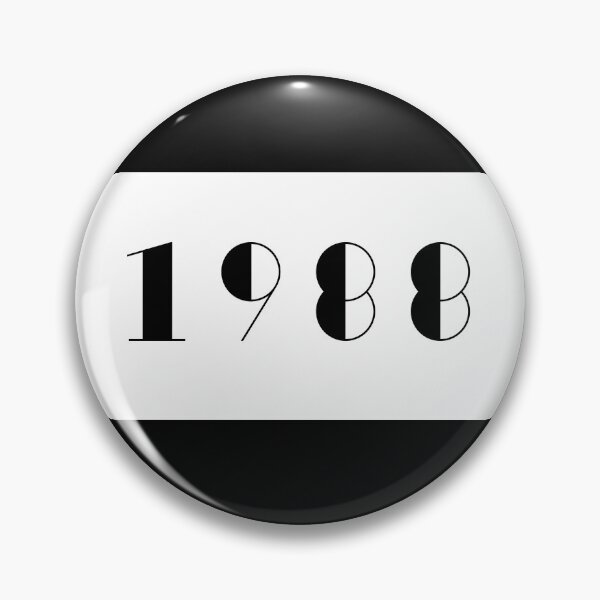 Item preview, Born in 1988 Vintage Numbers Birthday Birthdate  designed and sold by Birthdates.