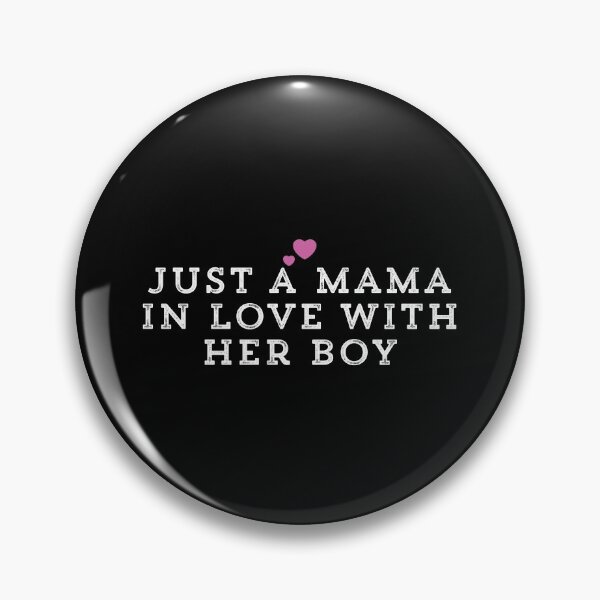 Item preview, Just A Mama In Love With Her Boy designed and sold by Ouaday.