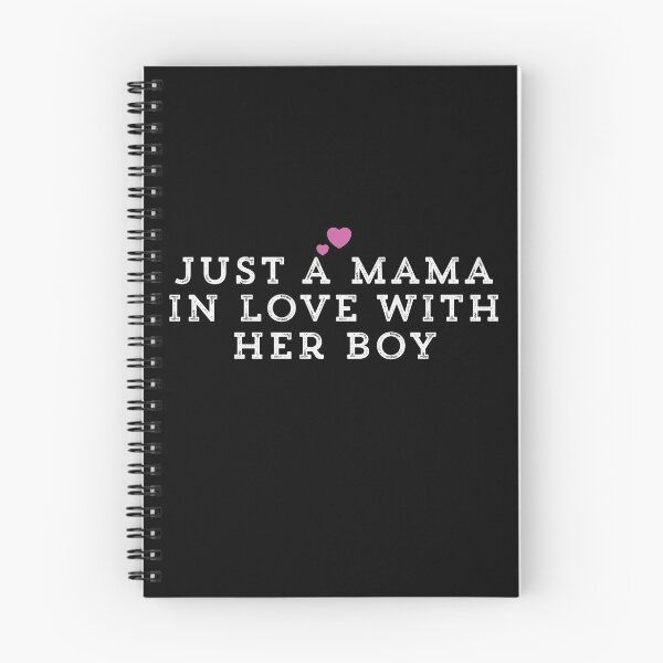 Item preview, Just A Mama In Love With Her Boy designed and sold by Ouaday.