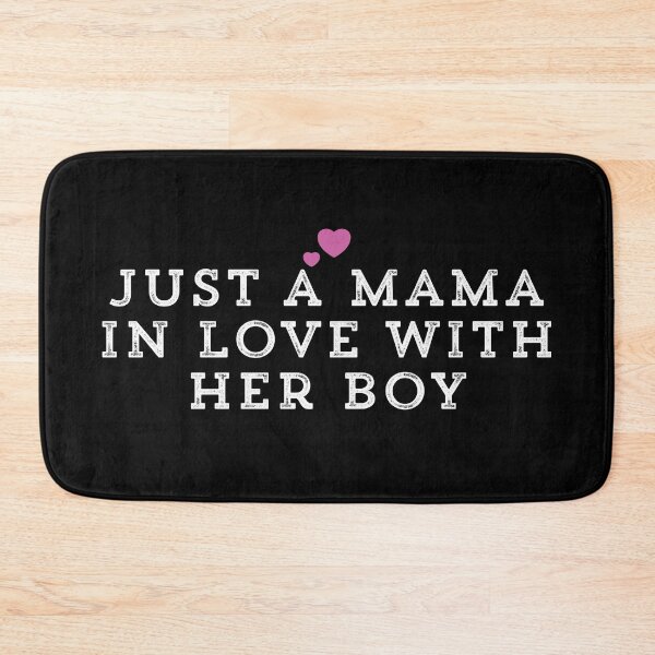 Item preview, Just A Mama In Love With Her Boy designed and sold by Ouaday.