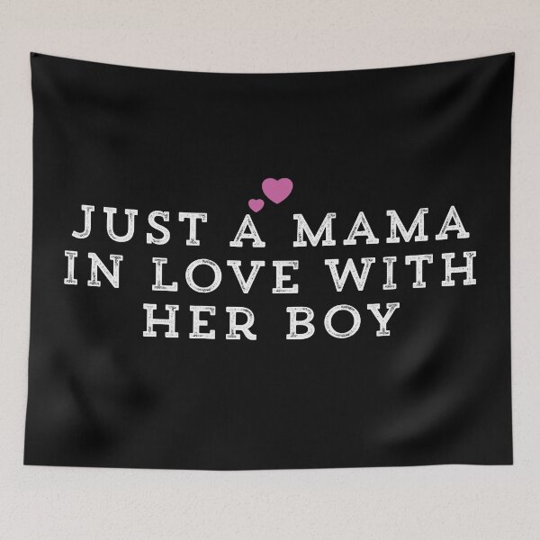 Item preview, Just A Mama In Love With Her Boy designed and sold by Ouaday.