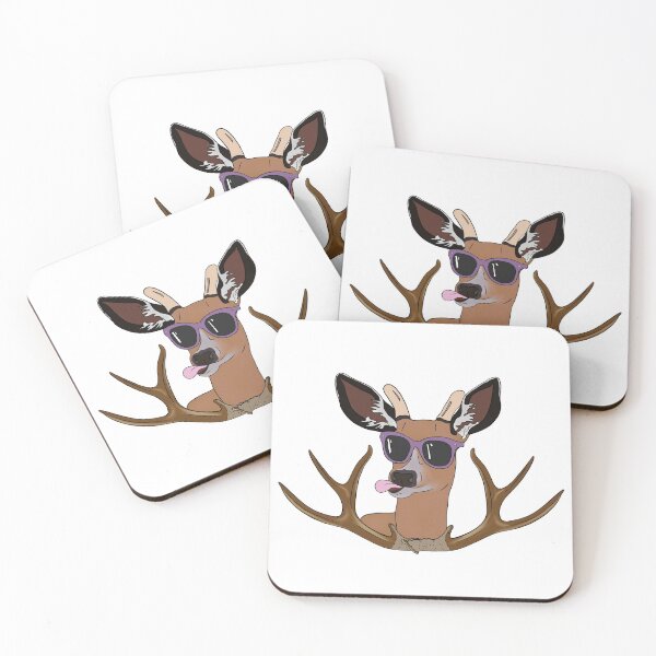 Item preview, Cool Deer framed by Antlers designed and sold by pbportfolio.