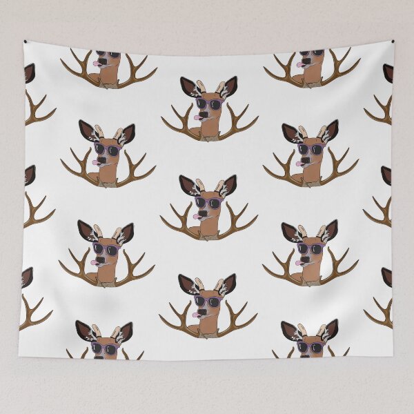 Item preview, Cool Deer framed by Antlers designed and sold by pbportfolio.