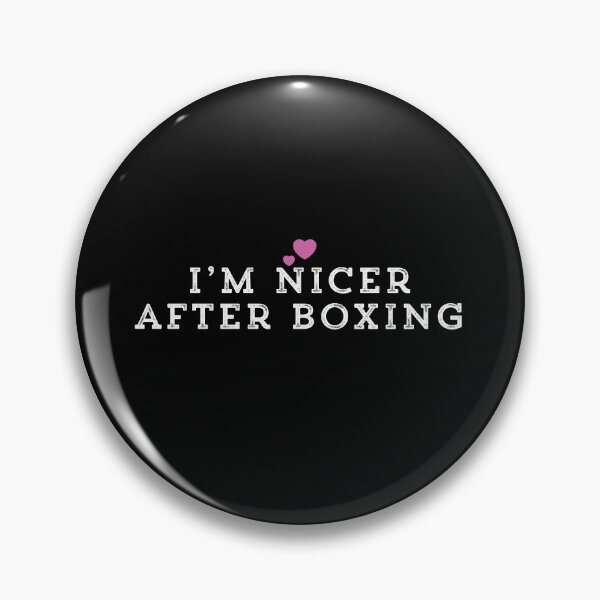 Item preview, I’m Nicer After Boxing designed and sold by Ouaday.