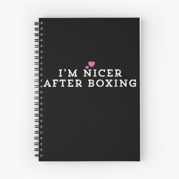 Item preview, I’m Nicer After Boxing designed and sold by Ouaday.
