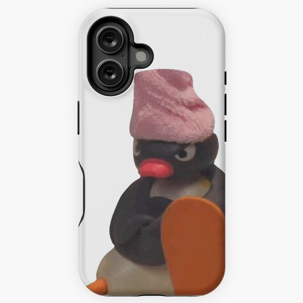 Vista previa del artículo con la obra «Pingu enojado al salirse de bañar», diseñado y vendido por FaCurls.