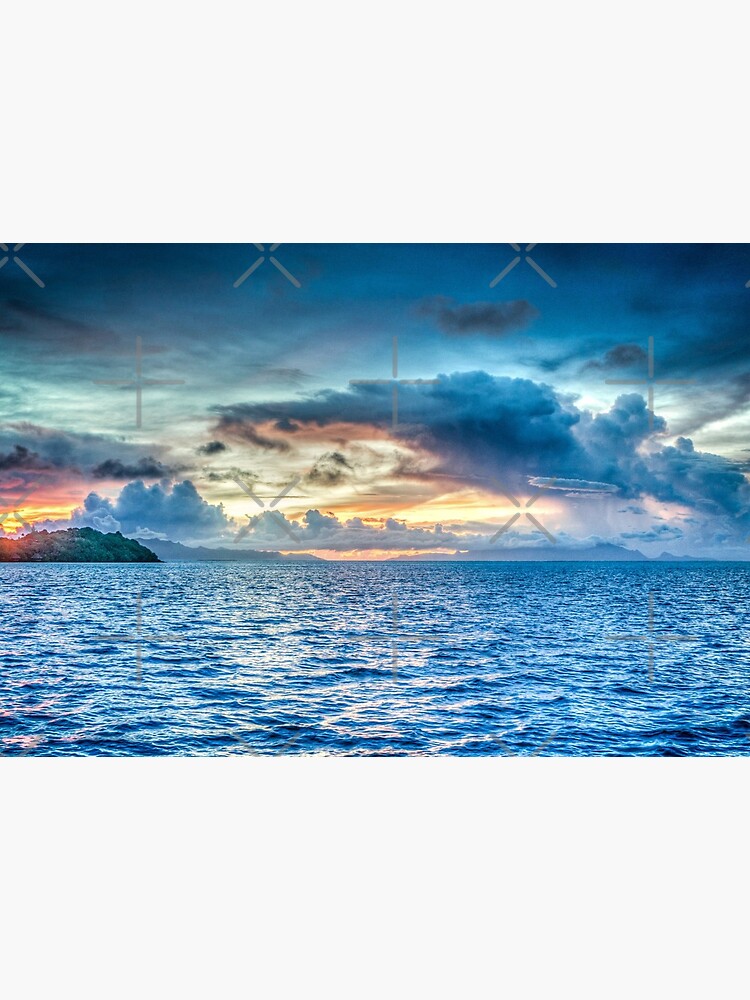 Dawn Breaking over the Sea by SherDigiScraps