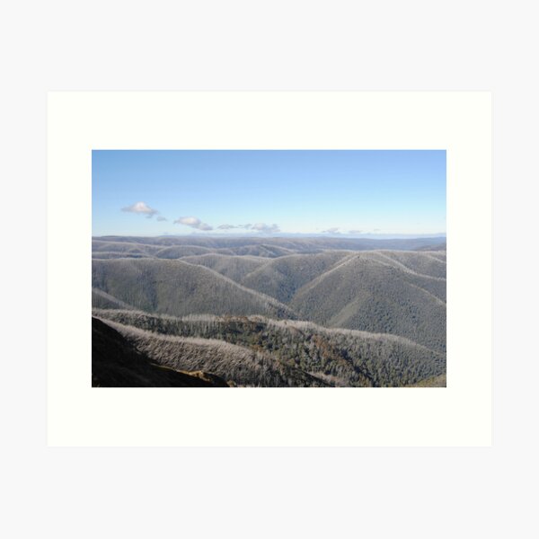 Item preview, As Far As The Eye Can See - Blue Rag Range Track - Victorian High Country designed and sold by MissyD.